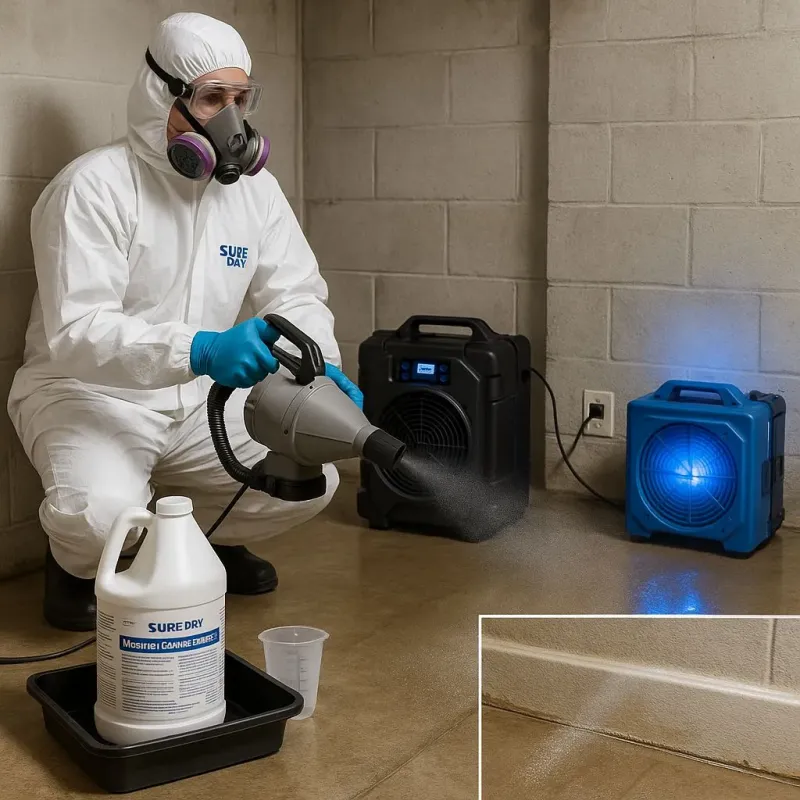 Sanitization and Odor Removal process in Columbiana, AL