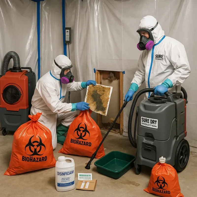 Contaminated Water Handling Protocols process in Columbiana, AL